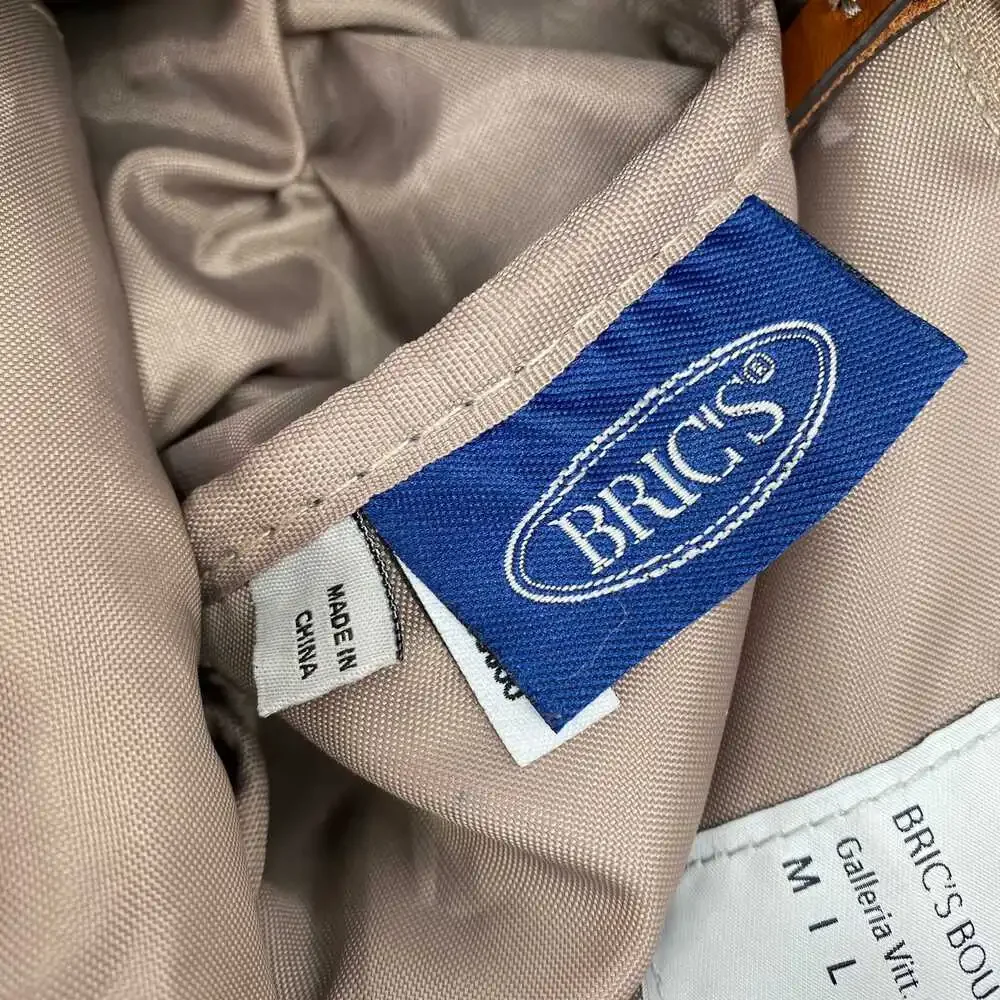Bric's Black Mini Drawstring Backpack | Perfect for Every Season